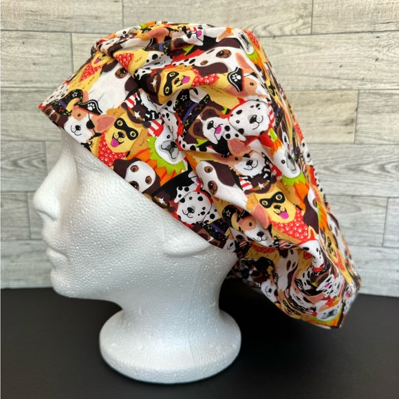 Dogs in Costumes Bouffant Scrub Cap - Picture 2 of 4
